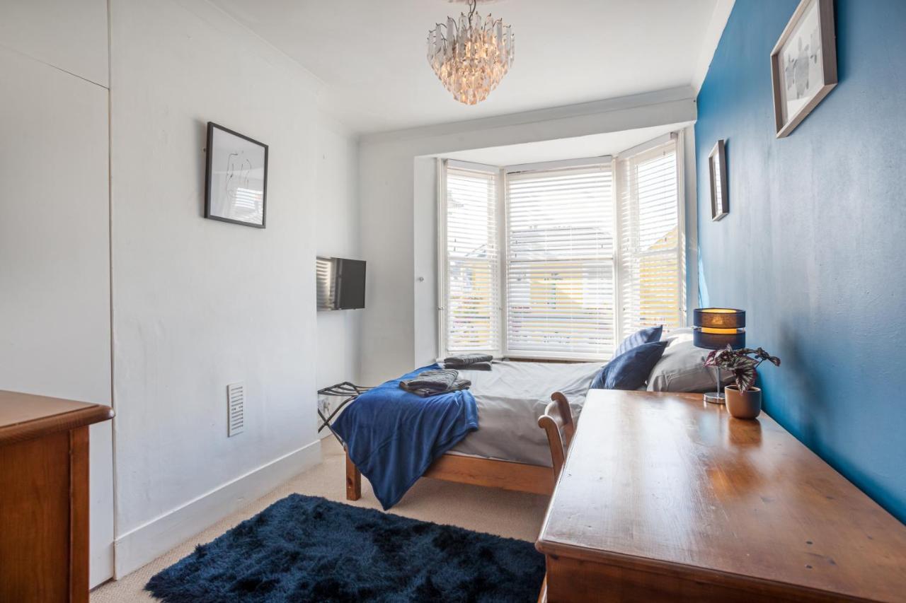 King Bd, Spacious 4Bd Victorian In Hove, 5 Mins From Beach! Villa Esterno foto